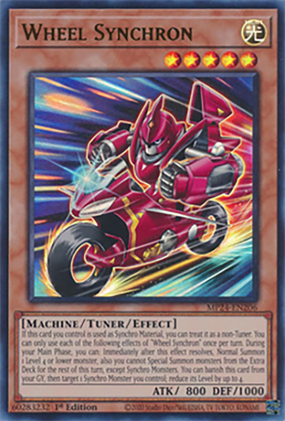 Wheel Synchron [MP24-EN206] Ultra Rare | Gaming Infinity