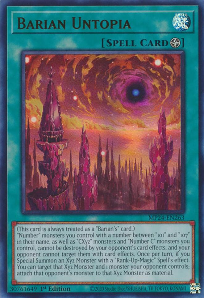 Barian Untopia [MP24-EN263] Ultra Rare | Gaming Infinity