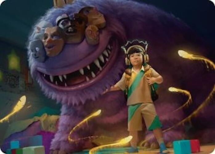 Toby, Beastie Befriender Art Card [Duskmourn: House of Horror Art Series] | Gaming Infinity