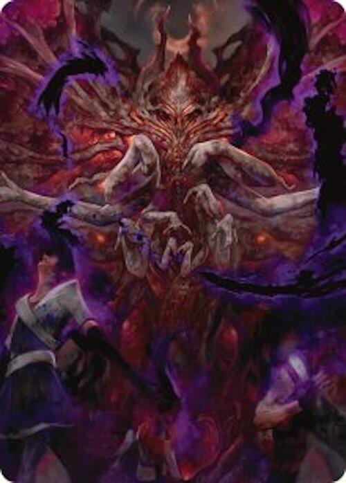 Damnation Art Card [Duskmourn: House of Horror Art Series] | Gaming Infinity
