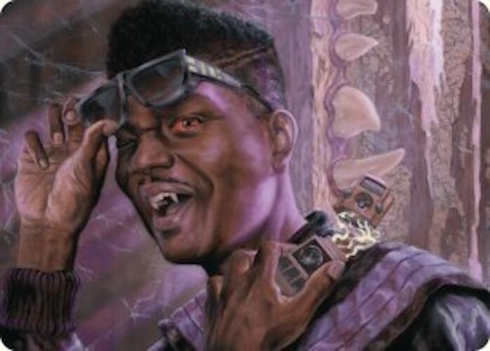 Dashing Bloodsucker Art Card [Duskmourn: House of Horror Art Series] | Gaming Infinity