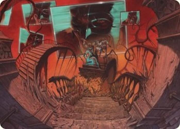 Let's Play a Game Art Card [Duskmourn: House of Horror Art Series] | Gaming Infinity