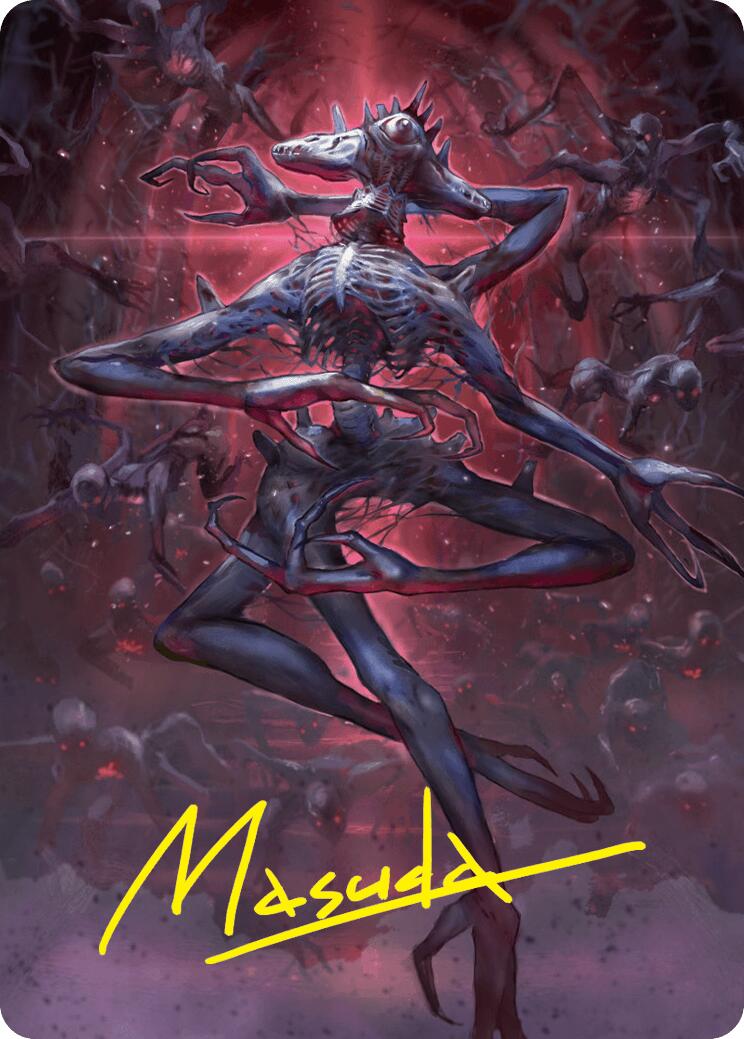 Overlord of the Balemurk Art Card (Gold-Stamped Signature) [Duskmourn: House of Horror Art Series] | Gaming Infinity