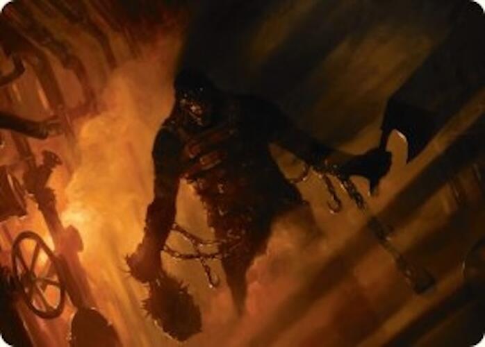 Boilerbilges Ripper Art Card [Duskmourn: House of Horror Art Series] | Gaming Infinity