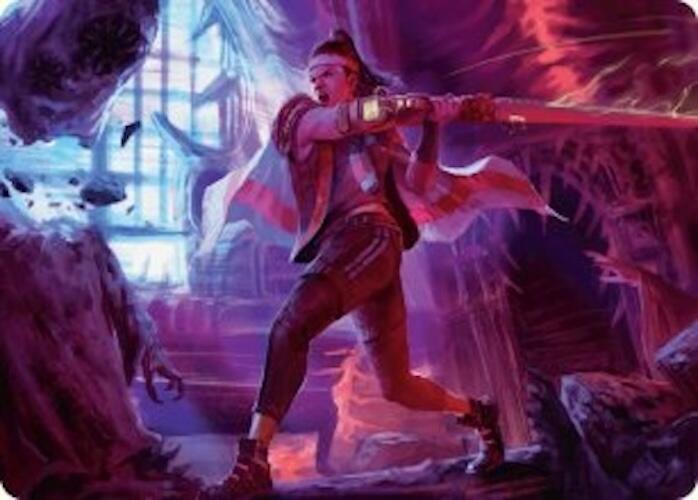 Diversion Specialist Art Card [Duskmourn: House of Horror Art Series] | Gaming Infinity