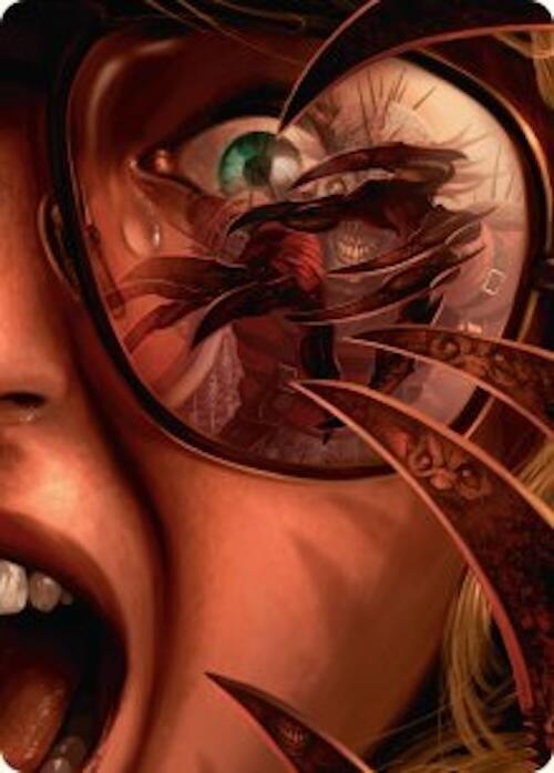 Razorkin Needlehead Art Card [Duskmourn: House of Horror Art Series] | Gaming Infinity