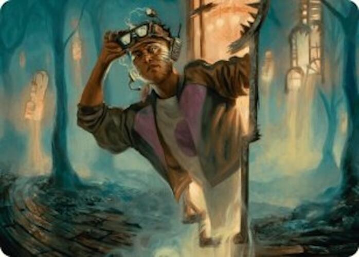 House Cartographer Art Card [Duskmourn: House of Horror Art Series] | Gaming Infinity