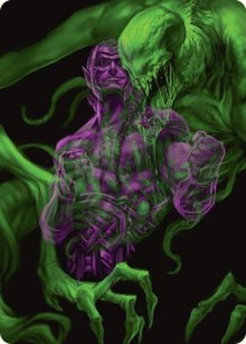 Tyvar, the Pummeler Art Card [Duskmourn: House of Horror Art Series] | Gaming Infinity