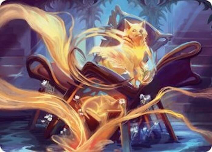 Inquisitive Glimmer Art Card [Duskmourn: House of Horror Art Series] | Gaming Infinity