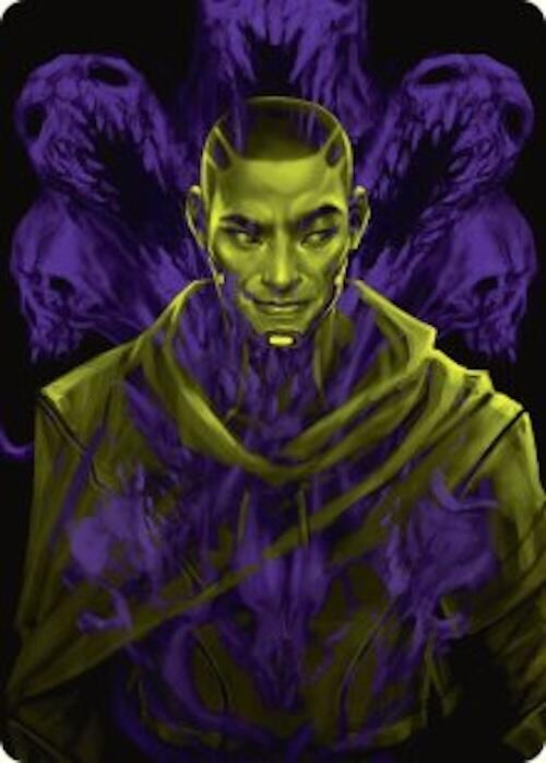 Kaito, Bane of Nightmares Art Card [Duskmourn: House of Horror Art Series] | Gaming Infinity