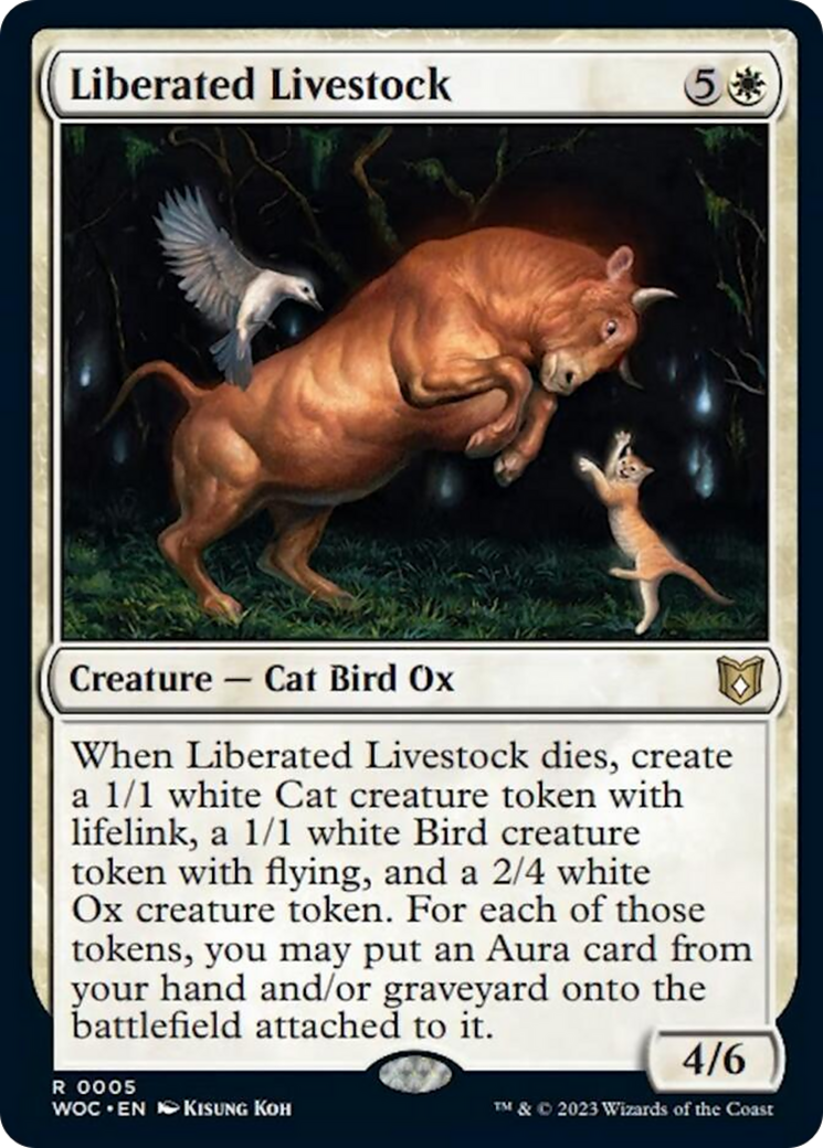 Liberated Livestock [Wilds of Eldraine Commander] | Gaming Infinity