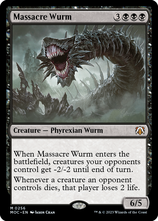 Massacre Wurm [March of the Machine Commander] | Gaming Infinity