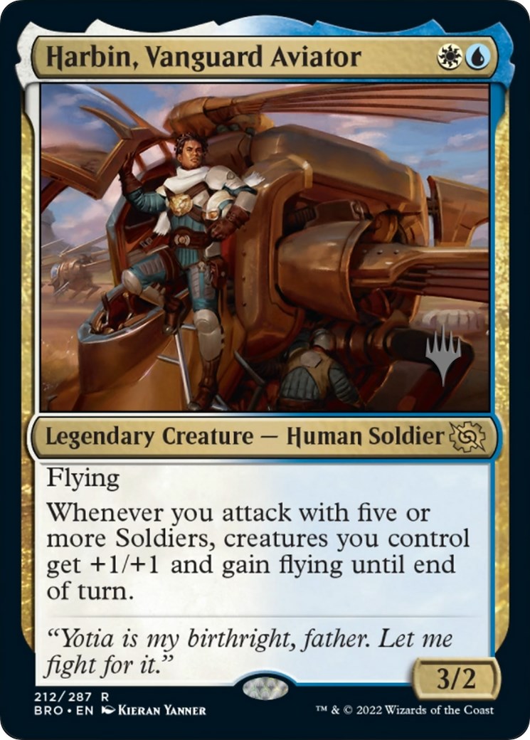 Harbin, Vanguard Aviator (Promo Pack) [The Brothers' War Promos] | Gaming Infinity