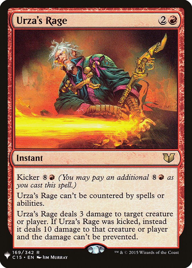 Urza's Rage [The List] | Gaming Infinity