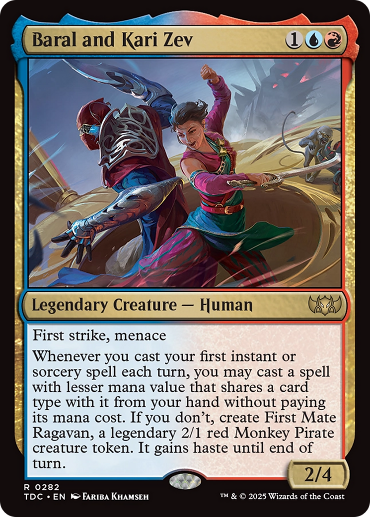 Baral and Kari Zev [Tarkir: Dragonstorm Commander] | Gaming Infinity