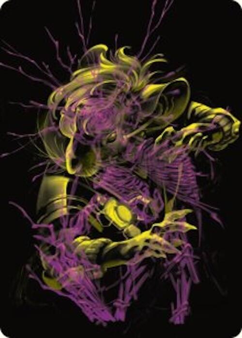 Nashi, Searcher in the Dark Art Card (43/54) [Duskmourn: House of Horror Art Series] | Gaming Infinity