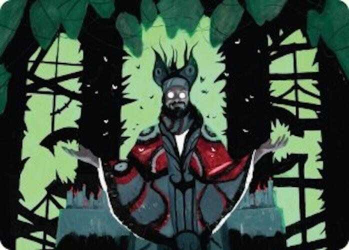 Victor, Valgavoth's Seneschal Art Card (23/54) [Duskmourn: House of Horror Art Series] | Gaming Infinity