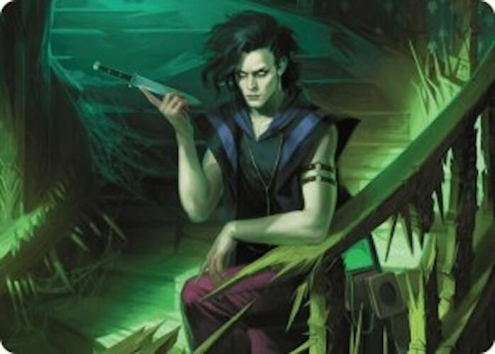 Winter, Misanthropic Guide Art Card [Duskmourn: House of Horror Art Series] | Gaming Infinity