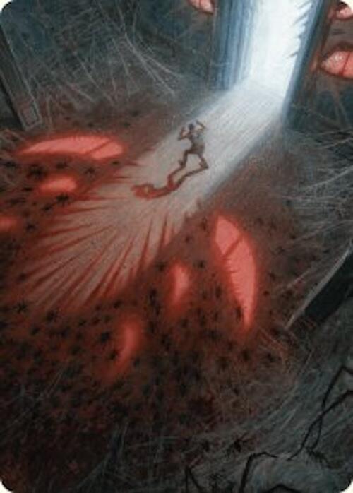 Fear My Authority Art Card [Duskmourn: House of Horror Art Series] | Gaming Infinity