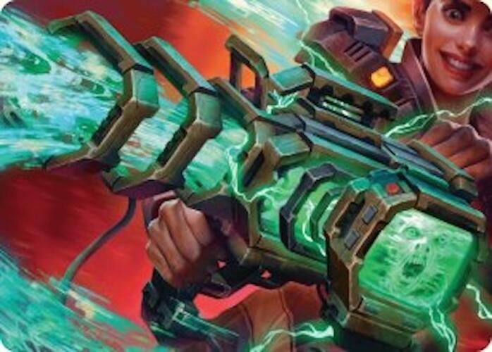 Ghost Vacuum Art Card [Duskmourn: House of Horror Art Series] | Gaming Infinity