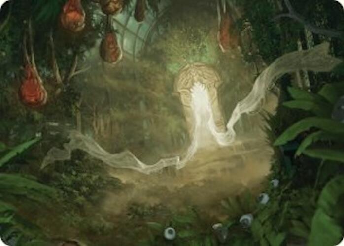 Hushwood Verge Art Card [Duskmourn: House of Horror Art Series] | Gaming Infinity