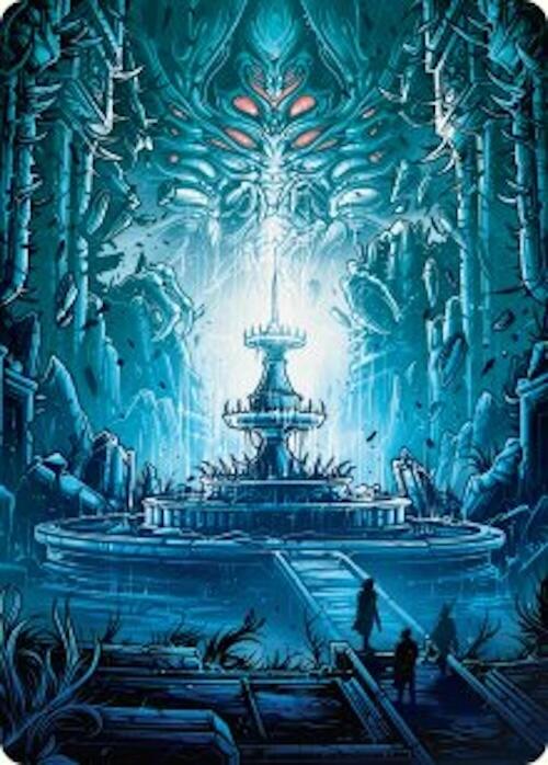 Island Art Card [Duskmourn: House of Horror Art Series] | Gaming Infinity