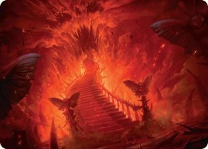 Mountain Art Card [Duskmourn: House of Horror Art Series] | Gaming Infinity