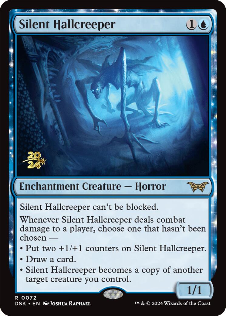 Silent Hallcreeper [Duskmourn: House of Horror Prerelease Promos] | Gaming Infinity