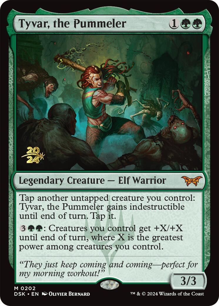 Tyvar, the Pummeler [Duskmourn: House of Horror Prerelease Promos] | Gaming Infinity