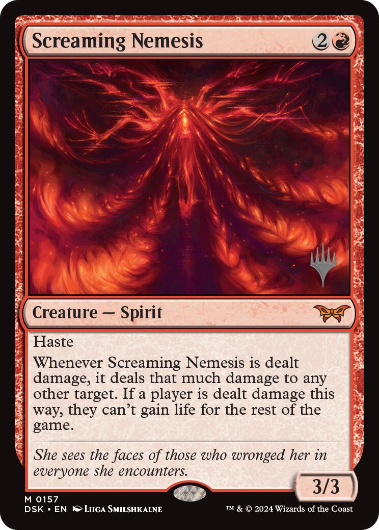 Screaming Nemesis [Duskmourn: House of Horror Promos] | Gaming Infinity