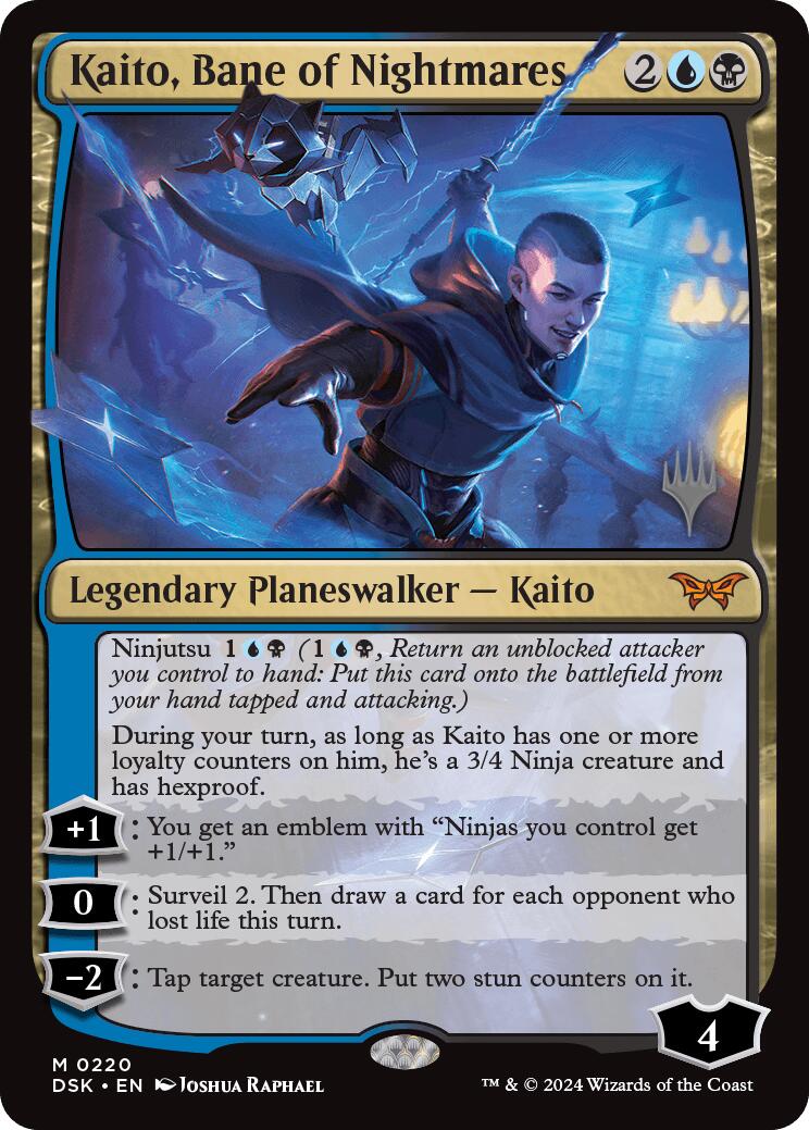 Kaito, Bane of Nightmares [Duskmourn: House of Horror Promos] | Gaming Infinity