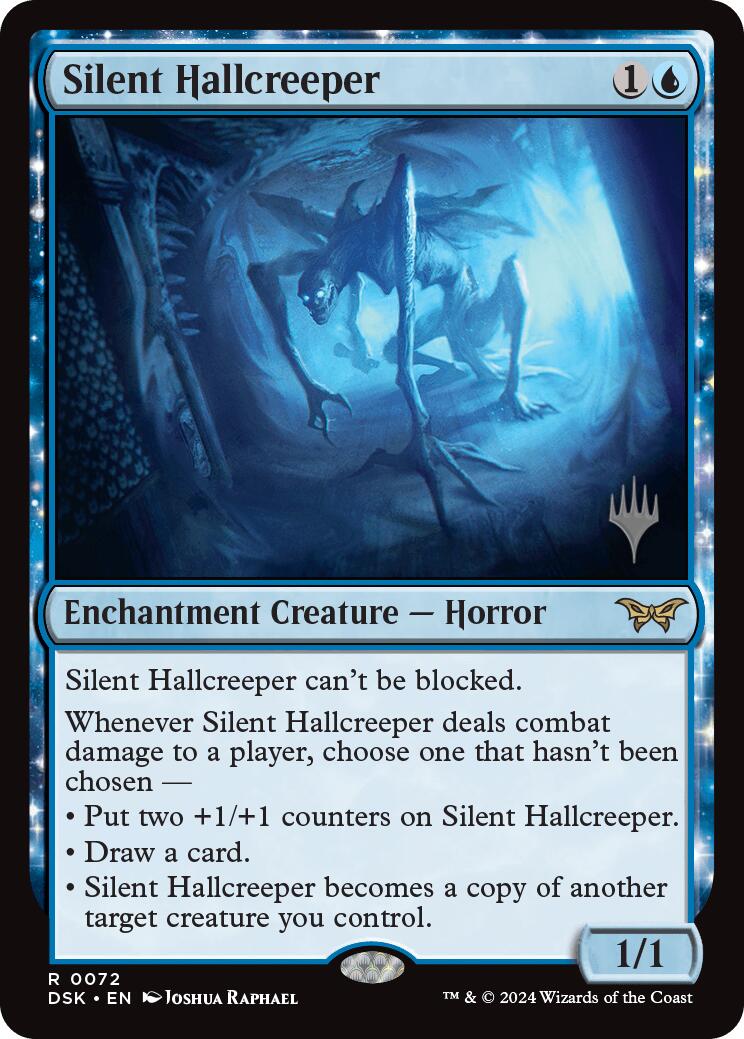 Silent Hallcreeper [Duskmourn: House of Horror Promos] | Gaming Infinity