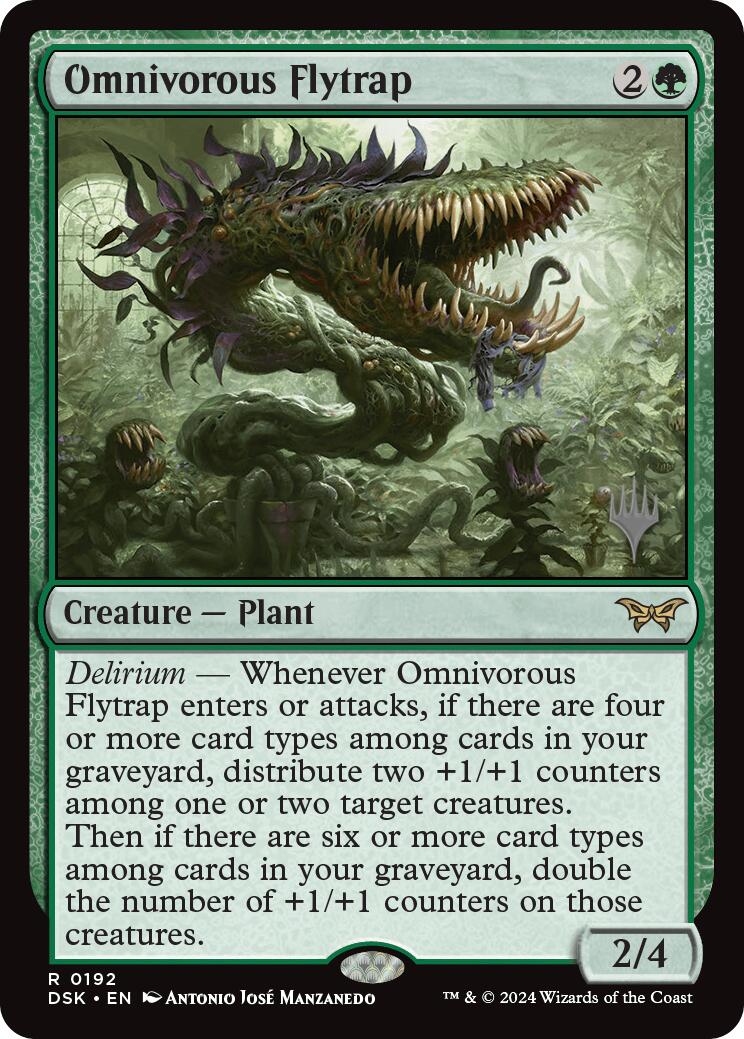 Omnivorous Flytrap [Duskmourn: House of Horror Promos] | Gaming Infinity