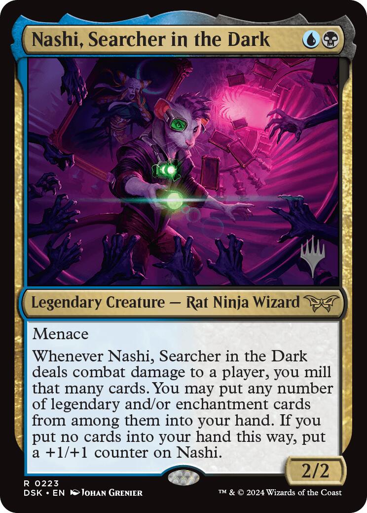 Nashi, Searcher in the Dark [Duskmourn: House of Horror Promos] | Gaming Infinity