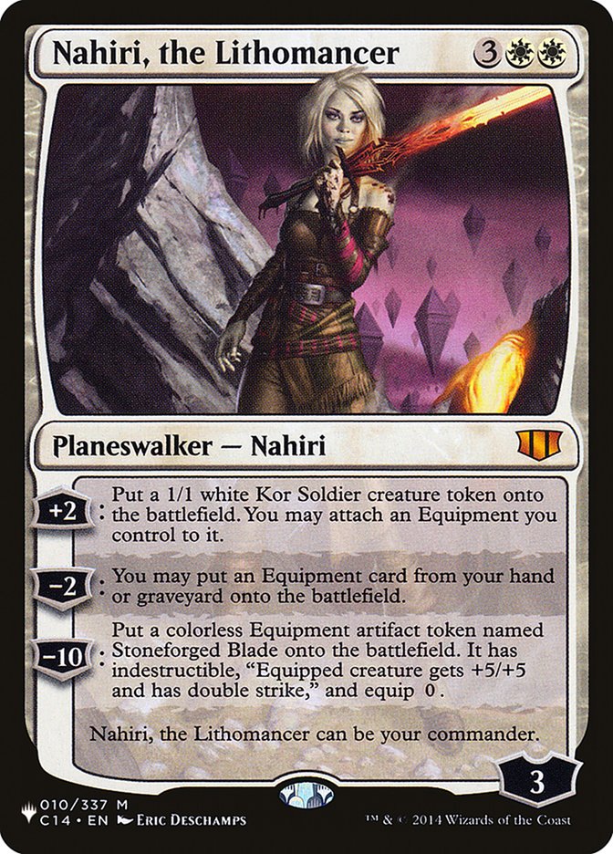 Nahiri, the Lithomancer [The List] | Gaming Infinity