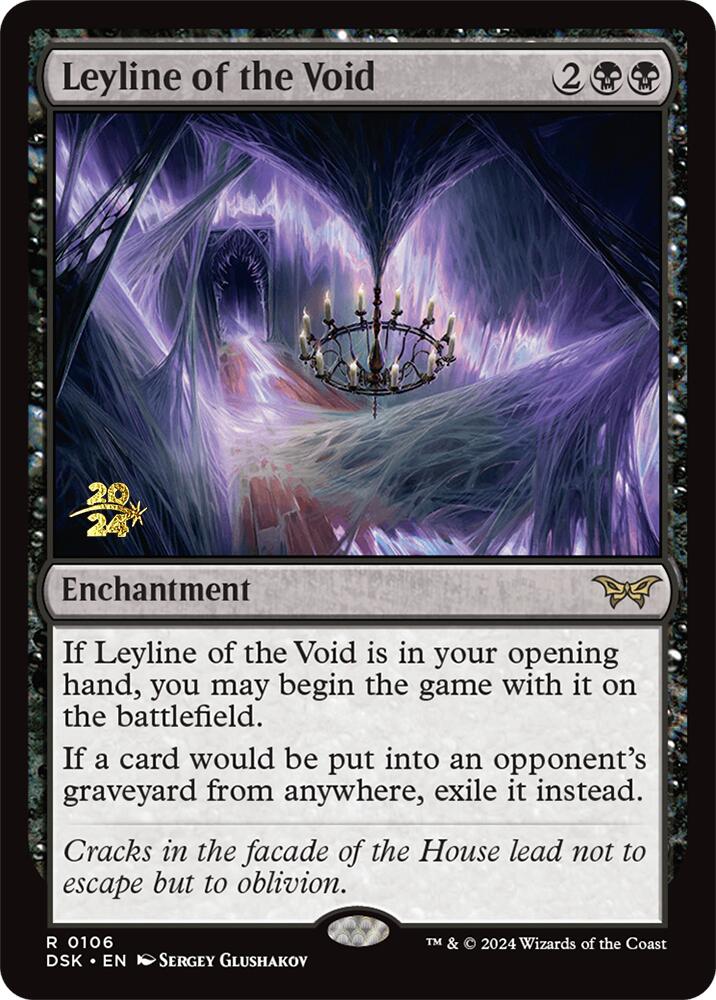 Leyline of the Void (0106) [Duskmourn: House of Horror Prerelease Promos] | Gaming Infinity