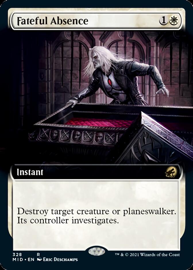 Fateful Absence (Extended Art) [Innistrad: Midnight Hunt] | Gaming Infinity