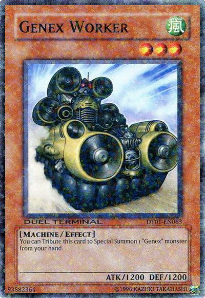 Genex Worker [DT01-EN063] Common | Gaming Infinity
