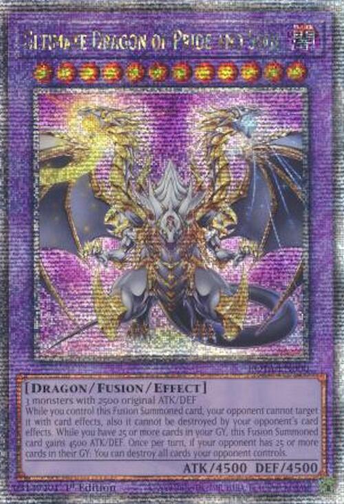 Ultimate Dragon of Pride and Soul [ROTA-EN000] Quarter Century Secret Rare | Gaming Infinity