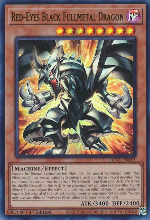 Red-Eyes Black Fullmetal Dragon [ROTA-EN005] Ultra Rare | Gaming Infinity