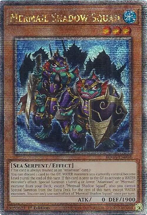 Mermail Shadow Squad (Quarter Century Secret Rare) [ROTA-EN018] Quarter Century Secret Rare | Gaming Infinity