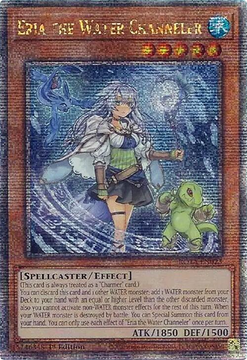 Eria the Water Channeler (Quarter Century Secret Rare) [ROTA-EN023] Quarter Century Secret Rare | Gaming Infinity