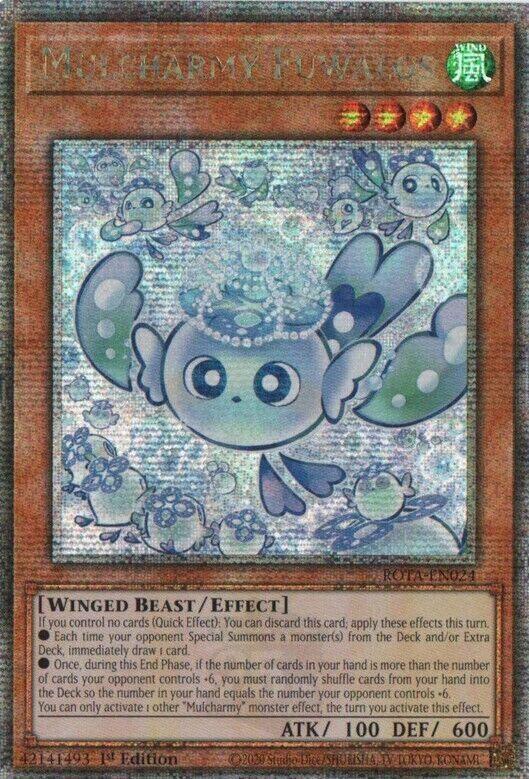 Mulcharmy Fuwalos (Quarter Century Secret Rare) [ROTA-EN024] Quarter Century Secret Rare | Gaming Infinity