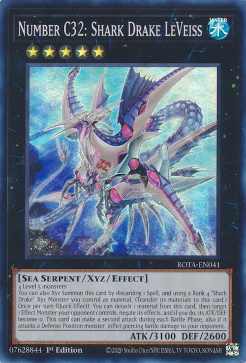 Number C32: Shark Drake LeVeiss [ROTA-EN041] Super Rare | Gaming Infinity