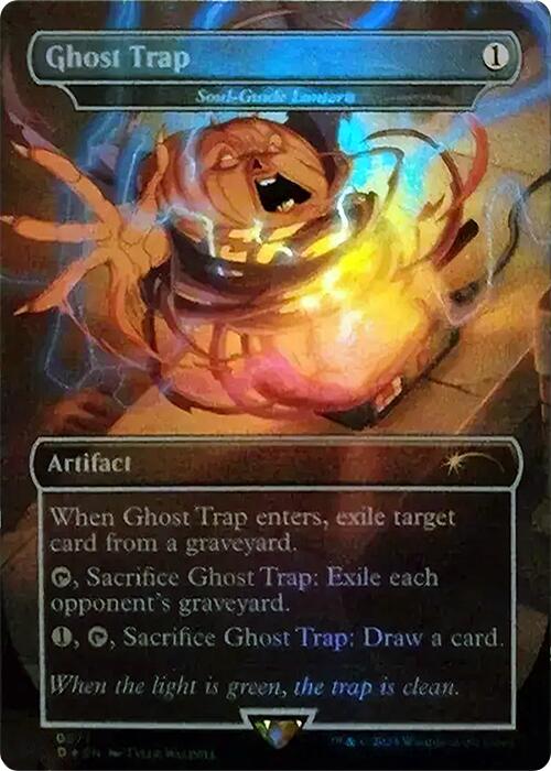 Ghost Trap - Soul-Guide Lantern (Rainbow Foil) [Secret Lair Drop Series] | Gaming Infinity