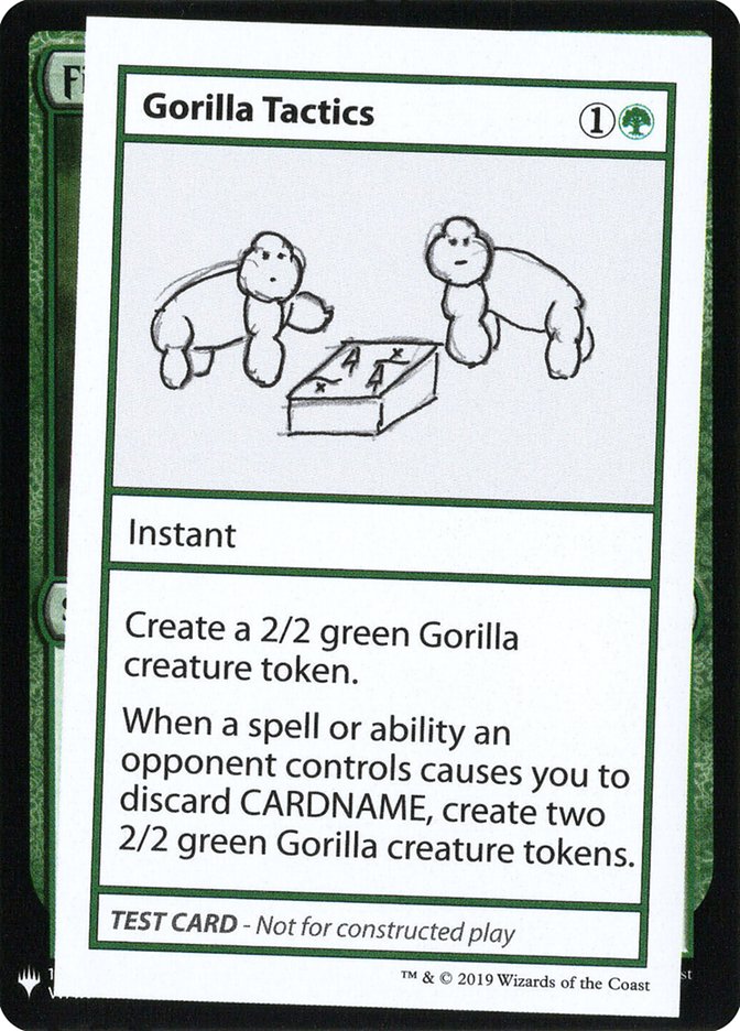 Gorilla Tactics [Mystery Booster Playtest Cards] | Gaming Infinity