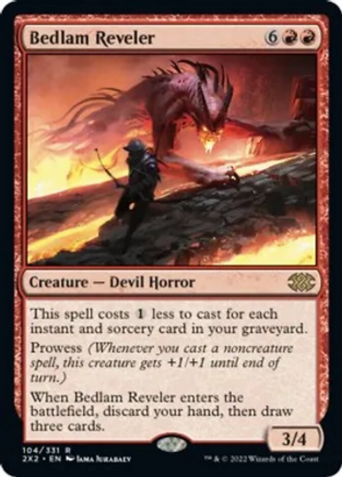 Bedlam Reveler [Double Masters 2022] | Gaming Infinity