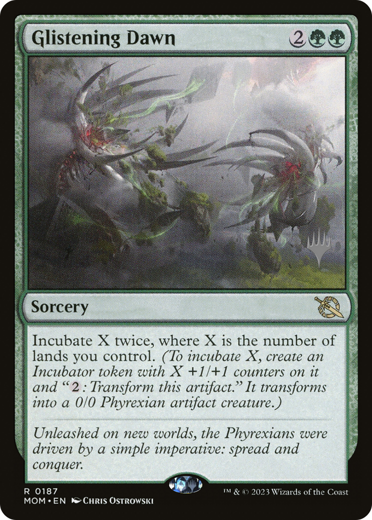 Glistening Dawn (Promo Pack) [March of the Machine Promos] | Gaming Infinity