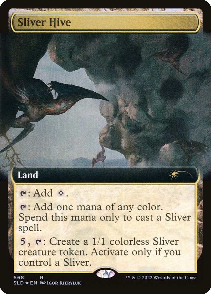 Sliver Hive (Extended Art) [Secret Lair Drop Promos] | Gaming Infinity
