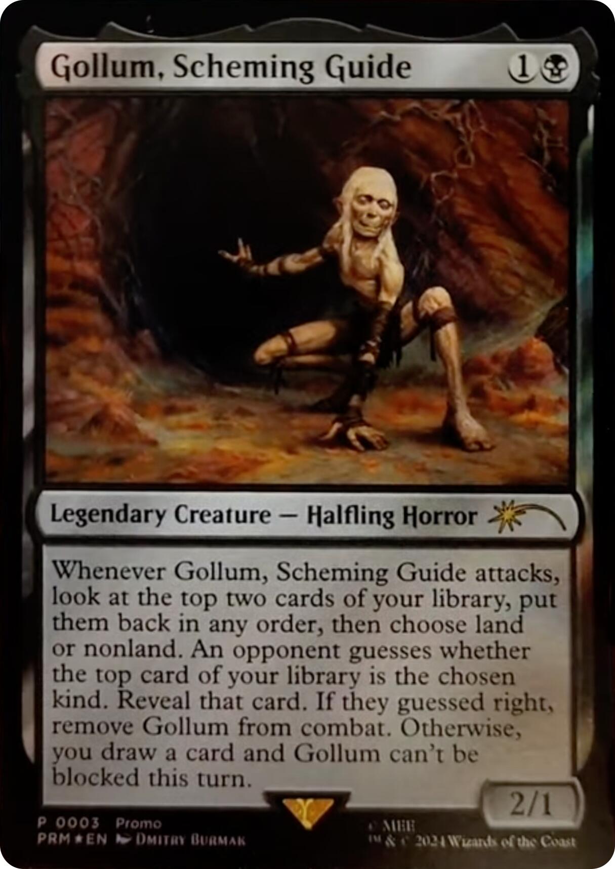 Gollum, Scheming Guide [Resale Promos] | Gaming Infinity